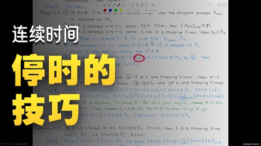 MATH 8080 Stochastic Analysis - 11 Stopping Times