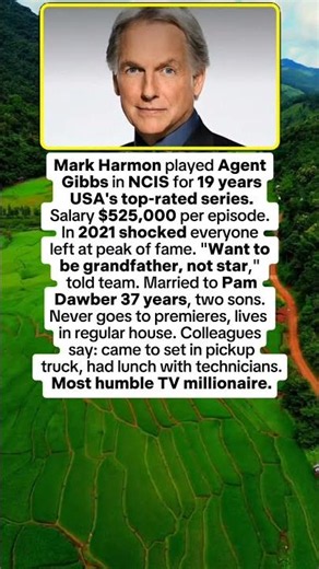 MARK HARMON REFUSED $20 MILLION AND LEFT NCIS FOR FAMILY #usa #news