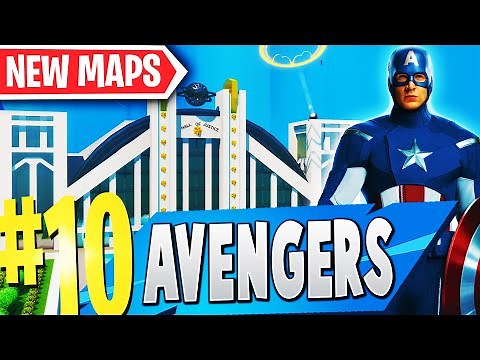 TOP 10 Best AVENGERS Maps In CHAPTER 3 | Fortnite Avenger Map CODES 2022