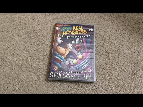 Aaahhh Real Monsters - Season 1 DVD unboxing