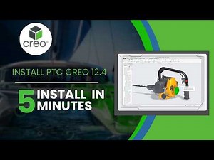 Install PTC Creo 12.4 in a 5min | Step-by-Step Without Errors | Full Installation Guide #engineering
