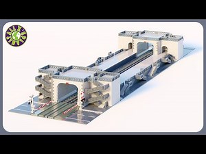 I built HUGE (17000+ bricks) Custom LEGO City Train Station MOC Speed Build Animation