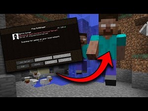 PRANKING MY SERVER AS HEROBRINE!