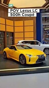 POV Lexus LC500h Coupé