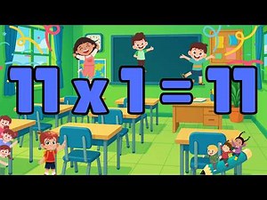 11 Times Table Song | Learn Multiplication Table of 11 | Fun Math Song for Kids