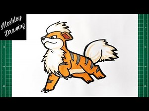 How to Draw Growlithe - Pokemon