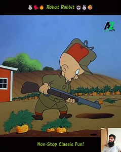 Robot Rabbit 🤖🐰🤣 | Bugs vs. Elmer in a Mechanical Mayhem of Carrots and Chaos! ⚙️🎬💥 #RobotRabbit #LooneyTunes #ClassicCartoons | ChicMommy Picked