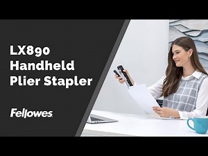 Fellowes LX890™ Handheld Plier Stapler, 40 Sheet