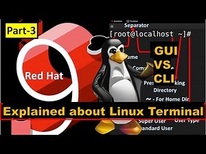 RedHat 9 Graphical Interface & Terminal: Detailed Explanation of Command Prompt | RHCSA | PART-3