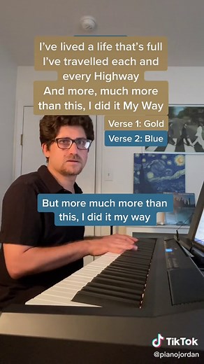 My Way (Piano Karaoke) Sing Verse 1 or 2 or sing the French lyrics! #myway #sinatra #franksinatra #paulanka #lyrics #tbt #throwback #throwbacksongs #pianocover #pianokaraoke #pianist #singwithme #duetthis #duetthisvideo #yousingiplay #pianistu #musica #francais #chansons #chansonsfrançaises #foryoupage #oldschoolmusic