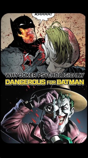 Why Joker Is Batman’s Most Dangerous Enemy 🃏 #shorts #batmanvsjoker #superhero #dc
