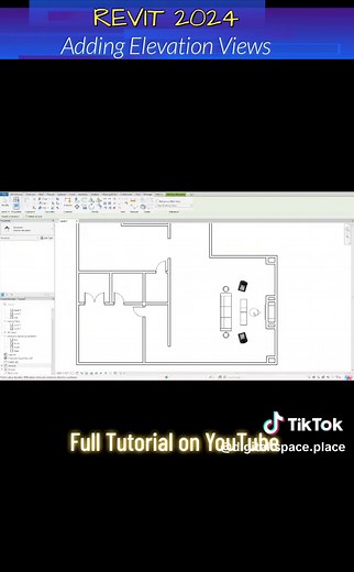 Revit- Create Elevation Views #Revit #design #interiordesign #architecture #learningrevit #CAD #REVIT #elevations