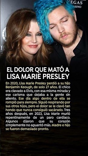 El dolor que mató a Lisa Marie Presley