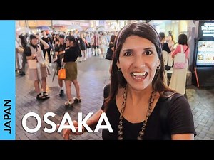 JAPAN: OSAKA things to do - Shopping in Shinsaibashi & Dotonbori | Vlog 1