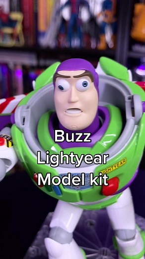 Buzz Lightyear Model Kit Unboxing ASMR Toy Story