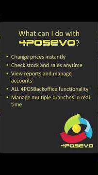 4POSEVO - Cloud based Point of Sale Solution