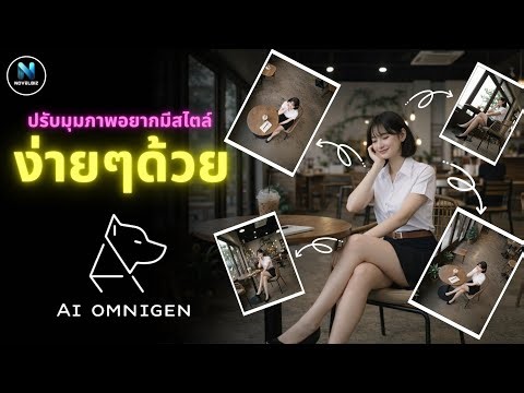 EP.37 Easily adjust your camera angle with style using AI Omnigen.