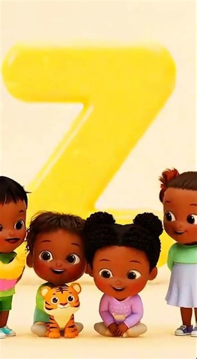 Happy Numbers 1–5 | Baby Counting Animation & Music ⭐