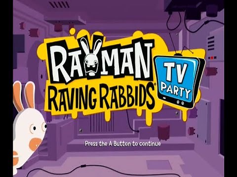 Rayman Raving Rabbids 3: TV Party (Wii) - Solo Mode Longplay