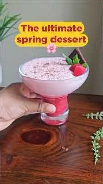 Fluffy, Sweet, Raspberry Mousse 🥄