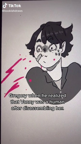 Big oof. #fnaf #securitybreach #gregory #Vanny