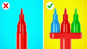 16K views · 361 reactions | Smart painting hacks || Funny art tricks and drawing tips | Amazing color school crafts by 123 Go!  | 123 GO | Facebook