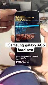 Samsung galaxy A06 hard rest frp bypass without pc Sam -A065f