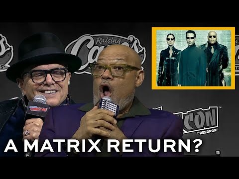 Laurence Fishburne isn't sure a MATRIX return would be right
