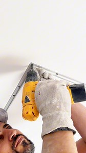 913K views · 12K reactions | Installing LED Profile Channel the Easiest Way Without Mistakes #LEDProfile #HiddenLighting #GypsumInstallation #Craftsmanship | بيت الاحلام للديكور | Facebook