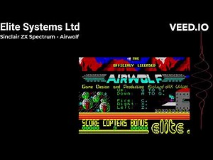 Sinclair ZX Spectrum - Airwolf | Audio tape
