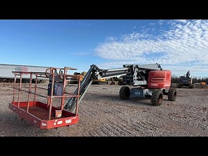 How To Operate SkyJack SJ63AJ Telescopic Man Boom - Scissor Lift