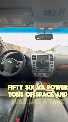 2008 Infiniti QX56—V8 power, tons of space, and built like a tank. #infiniticanada