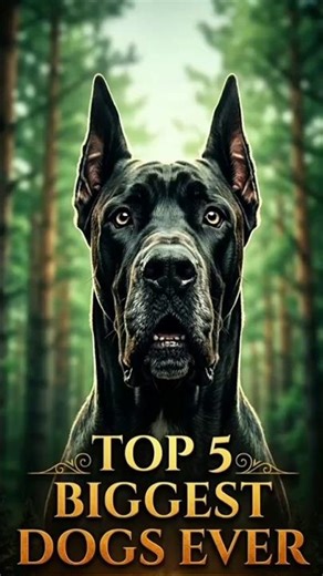 Top 5 biggest dog in the world | the last it's so big🤯😱 #viralvideo #dog #biggest #viral