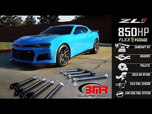 2022 ZL1 Camaro gets the LMR 850HP Flex Package and BMR suspension