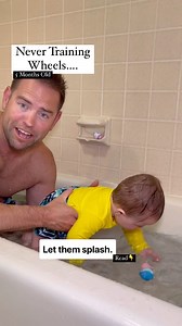 NEVER TRAINING WHEELS. That’s not helping either. JUST YOU TAKING ACTION. Yes running next to them. Putting effort in. Kinda like swimming. YOU.BABE.TUB= kid swimming at 2 years old. (When you learn from me) Not putting off age appropriate skills/opportunities, thinking it makes sense to send them to some teenager for 40 bucks a half hour when they’re 3. Too late, AND ineffective. Oh- side note- swim schools are not in the business of getting your kid safe as fast as possible. They are in the bu