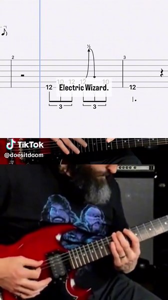 Learn Electric Wizard Funeralopolis Intro Solo
