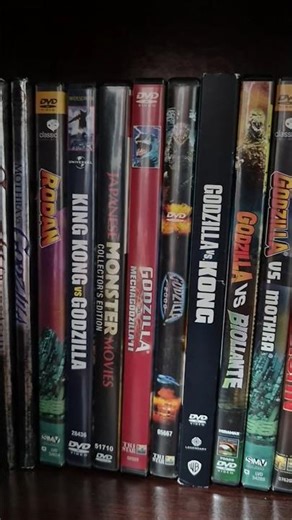 Which Godzilla DVD IS Your Favorite!#godzilla #collection