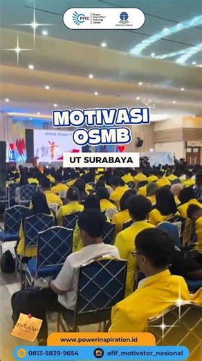 MOTIVASI OSMB | UNIVERSITAS TERBUKA SURABAYA | PITC