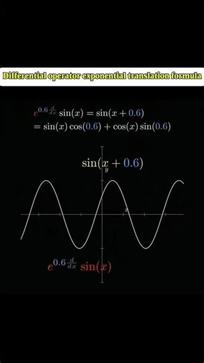 Differential operator exponential shift formula. #shorts #shortsviral #shortsfeed