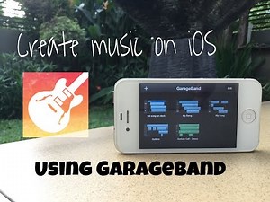 How to create music/beats using garageband on iOS the easy way!