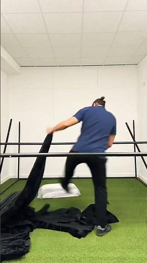 Watch us build a SimSpace Golf Enclosure in less than 60 minute🤩 #golfsimulator #golf #golfers