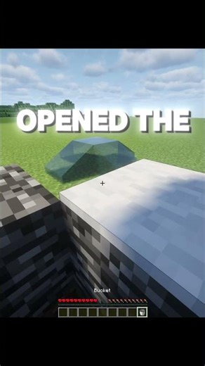 Can I escape this impossible bedrock cage! #shorts
