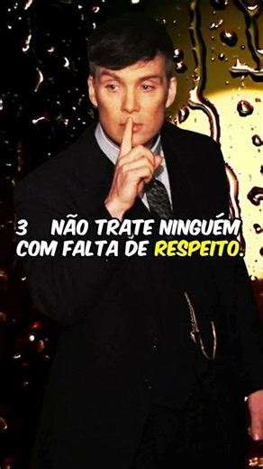 A Lei dos 7 Nãos: Regras de Ferro Para a Vida. #thomasshelbystyle