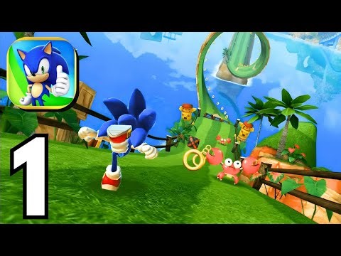 Sonic Dash: Endless Run - Gameplay Walkthrough Part 1 Tutorial NEW Mobile Game (Android,ios)