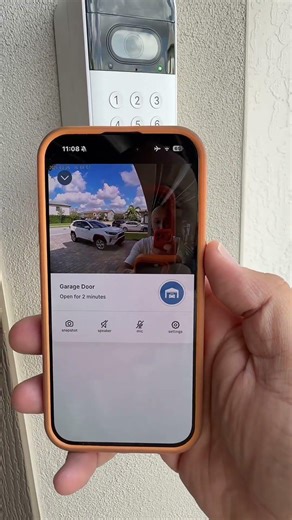 I didn’t realize my garage needed this and this garage video keypad gives me real peace of mind myQ