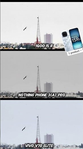 Best Upcoming Phone 2026 iQOO 15 R Vs Nothing Phone 3(a) Pro Vs Vivo V70 elite Photography Test