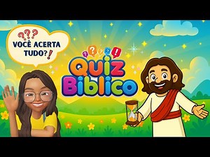 ⏳👀Super Fun Quiz About Jesus 😃 – Semeadores Kids | How Much Do You Know About Jesus?
