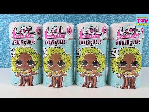 LOL Surprise Hairgoals Series 2 Blind Bag Doll Unboxing #2 | PSToyReviews
