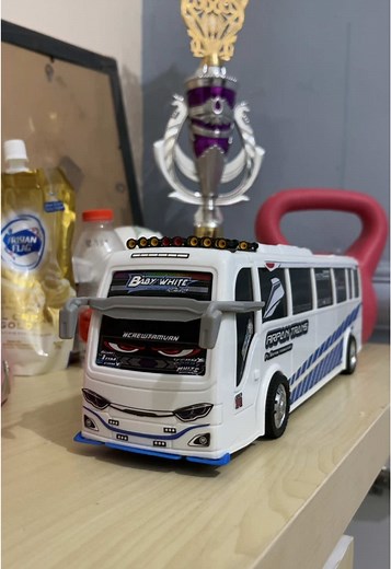 Exploring Baby White Miniatur and Basuri Buses