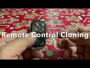 Garage Remote Control Cloning